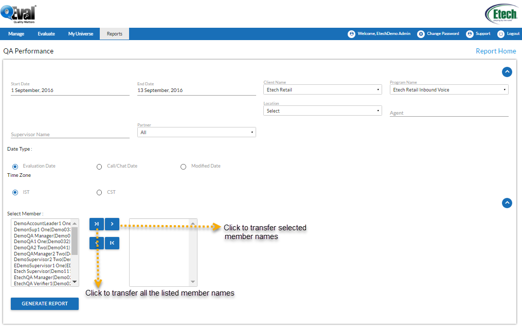 QA performance search field 1