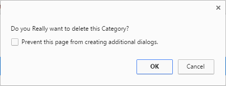 Message - Category Delete 1