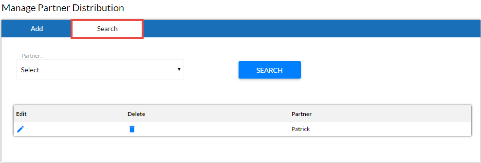 Search Partner Distribution